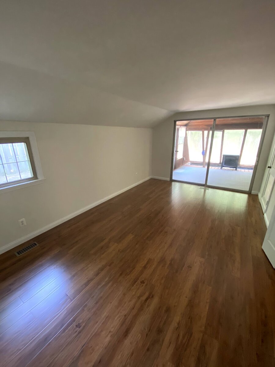 Water-Damaged Ceiling Repair — finished result